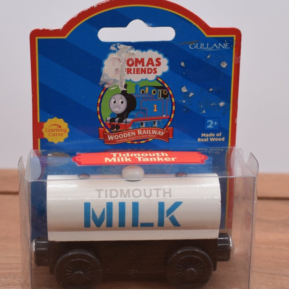 Tidmouth Milk Tanker Learning Curve Character Card 2001 Thomas & Friends Sealed